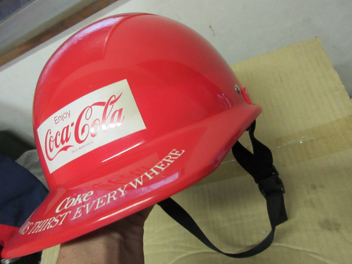 VTG 当時物激レア コークハーフヘルメットM Lサイズ位かな Coke 検索 