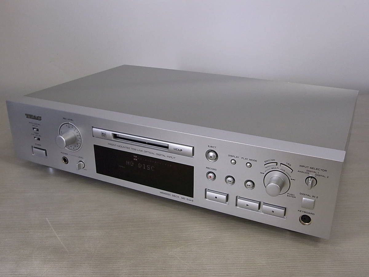 ♥♥TEAC ミニディスクデッキ MD-5MKII ♥♥ ティアック(TEAC)|MD
