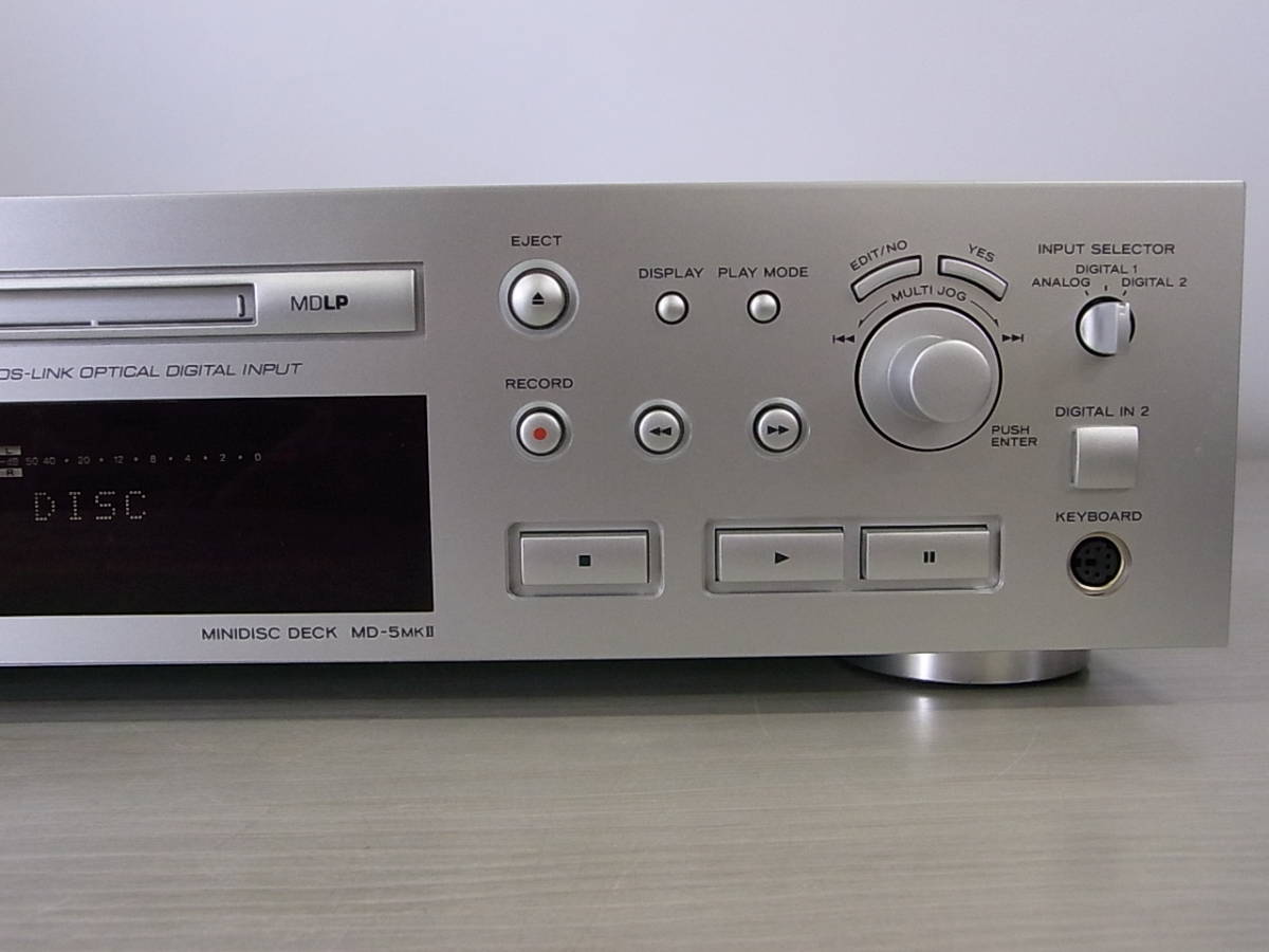 ♥♥TEAC ミニディスクデッキ MD-5MKII ♥♥ ティアック(TEAC)|MD