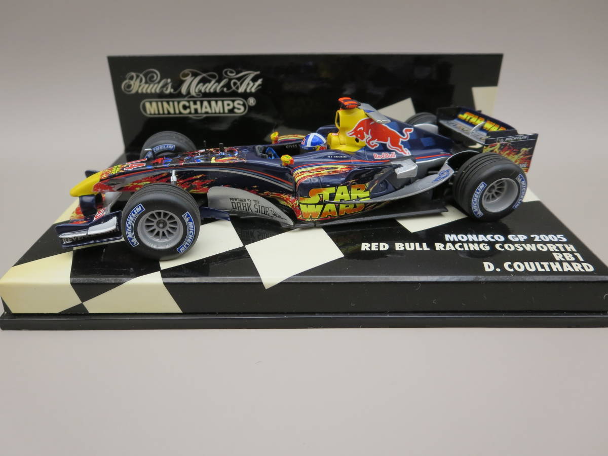 ミニチャンプス 1/43 レッドブル RB1 D.クルサード 2005 モナコGP スターウォーズ仕様
