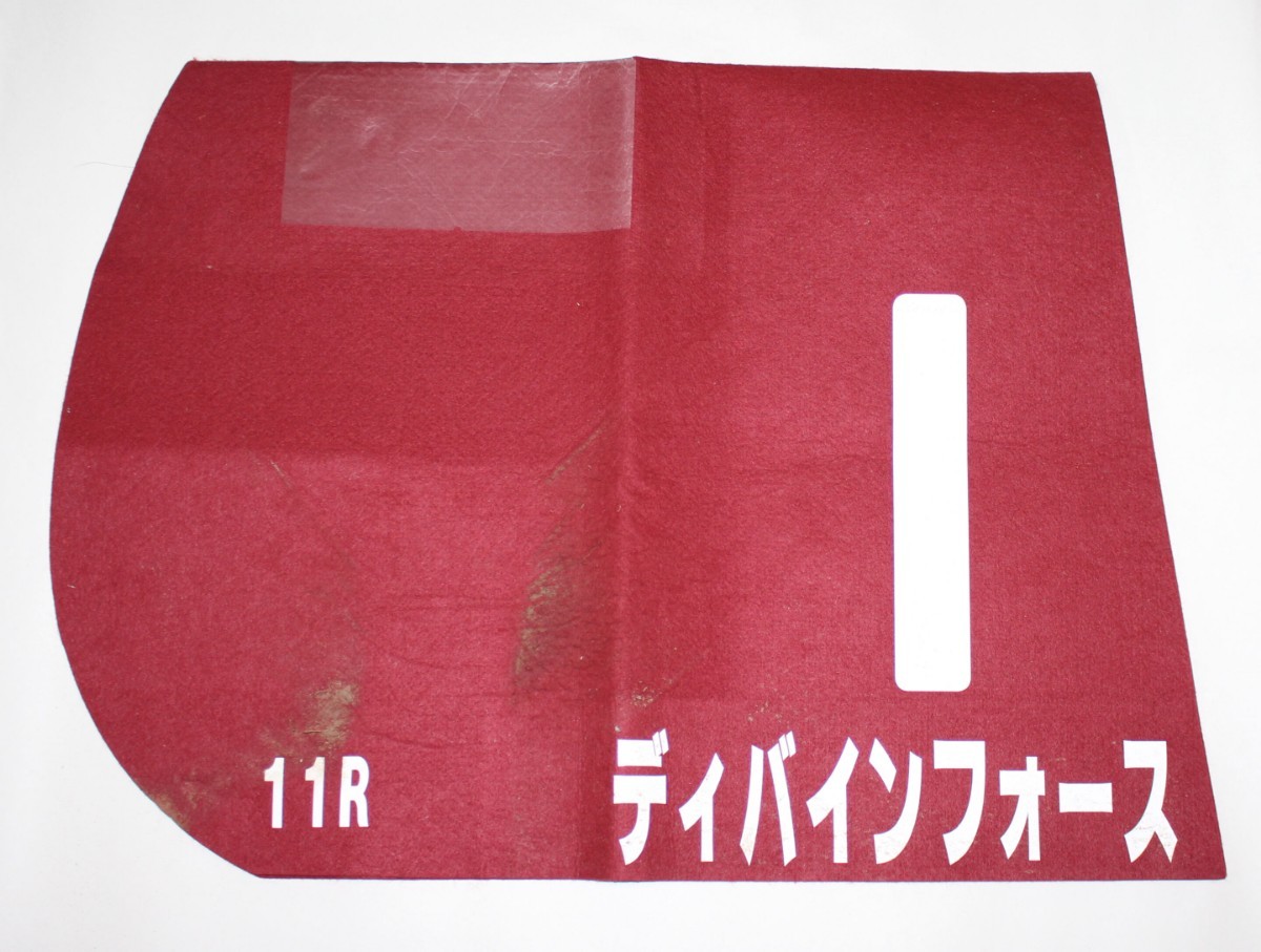 実使用ゼッケン - 競馬 | ゼッケン(競馬 スポーツ ディバインフォース