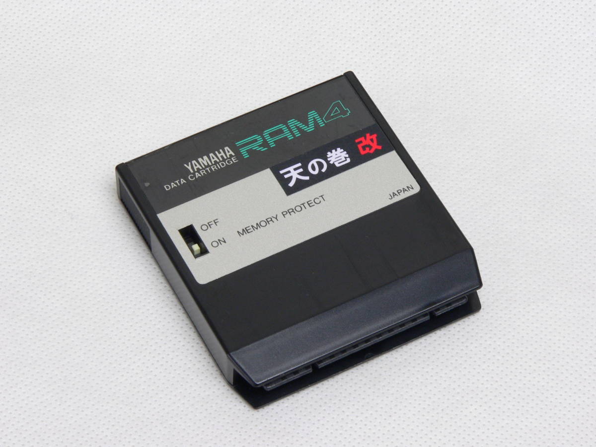 YAMAHA RAM4 RAMカートリッジ DX7II / DX7s / TX802 等で音色の保存や