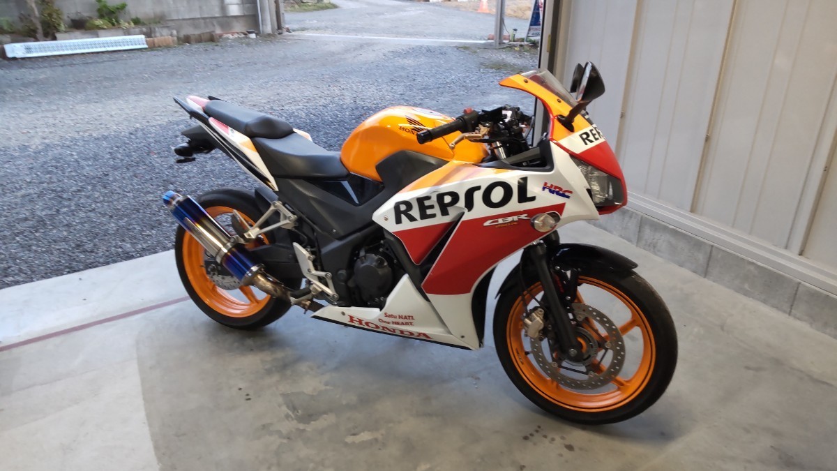 始動動画あり ABSモデル ☆CBR250R mc41 後期 レプソルカラー☆ 【公式 