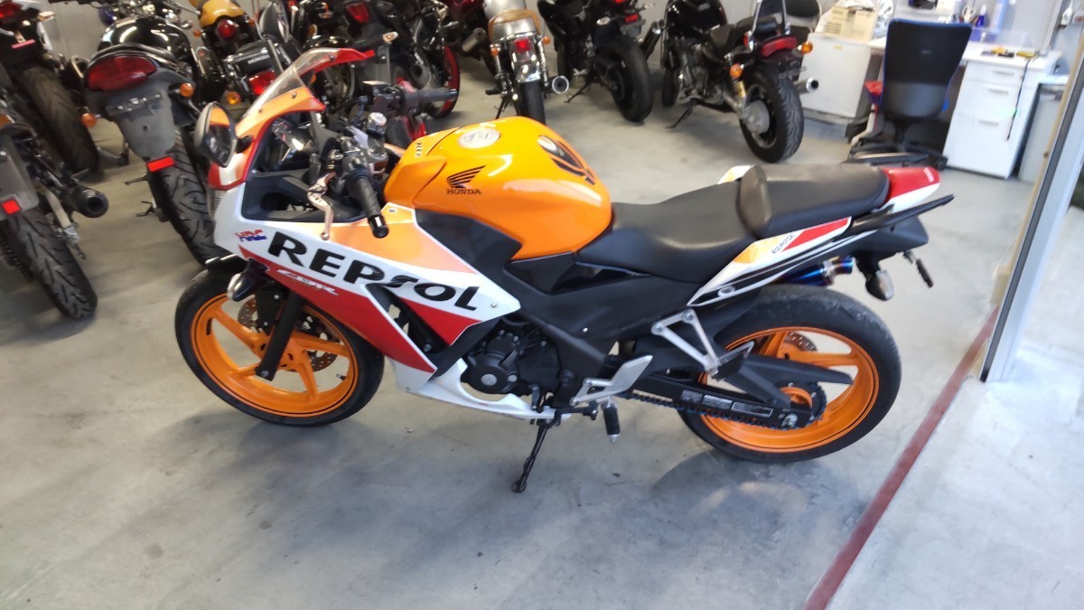 始動動画あり ABSモデル ☆CBR250R mc41 後期 レプソルカラー☆ 【公式 