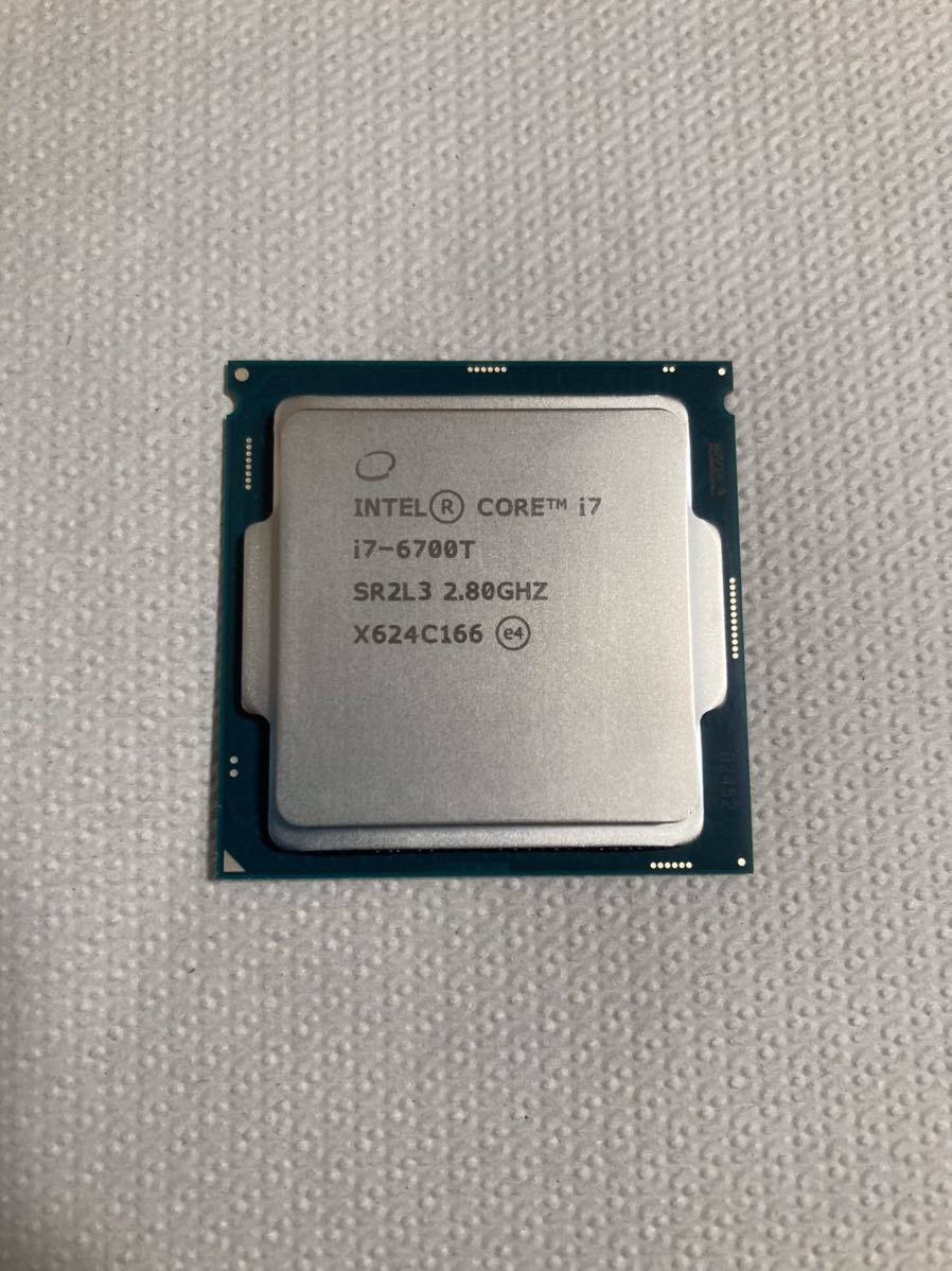 Intel CPU Core i7 6700T 本体 LGA1151 PC 自作 検) intel インテル windows cpu デスクトップ パソコン マザーボード Apple mac ②