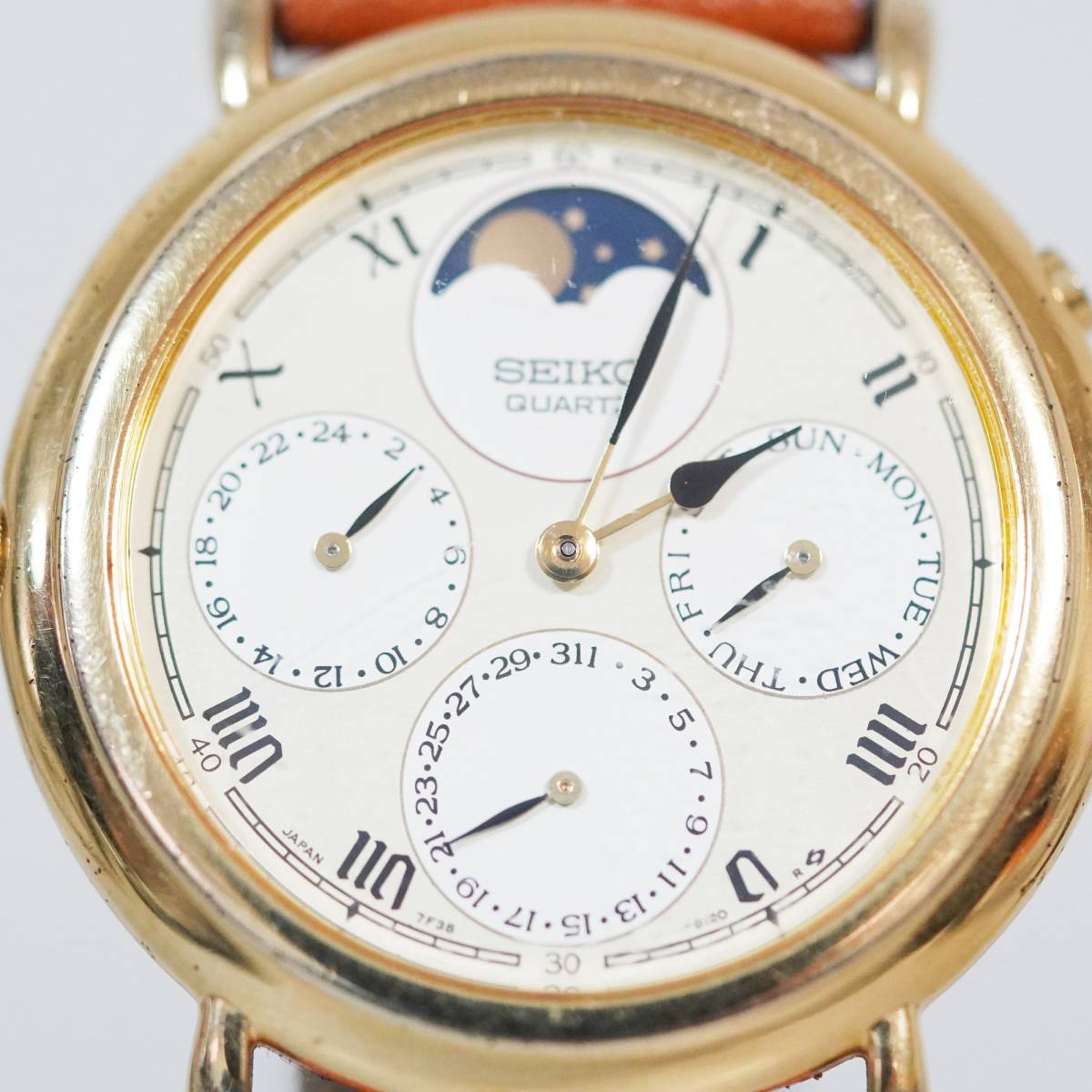 SEIKO - 7F38-6140 ムーンフェイズ Moon セイコー Seiko メルカリ
