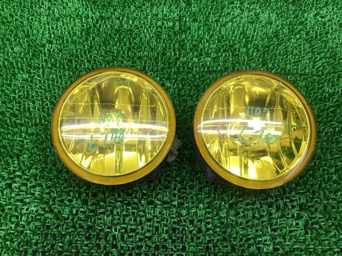 ★ダイハツ L700S ミラジーノ フォグランプ 左右セット KOITO 114-51693 美品★ ミラジーノ L700S L700 コイト114-51693 イエロー系（黄色）の中古車を探すならグーネット ガラスレンズ