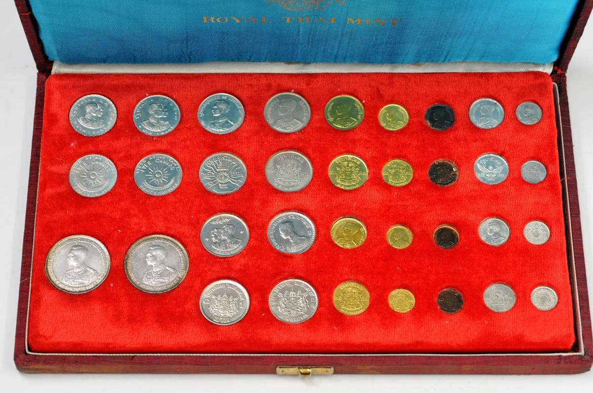 THAI MINT タイ造幣局 記念コイン 30枚セット Royal Thai Mint 30 ROYAL THAI MINT