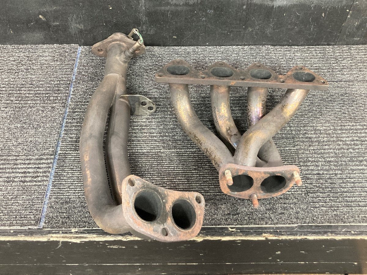 中古 ホンダ シビック タイプR EK9 メーカー不明 エキゾーストマニホールド 4-2 エキマニ タコ足 TYPE-R VTEC