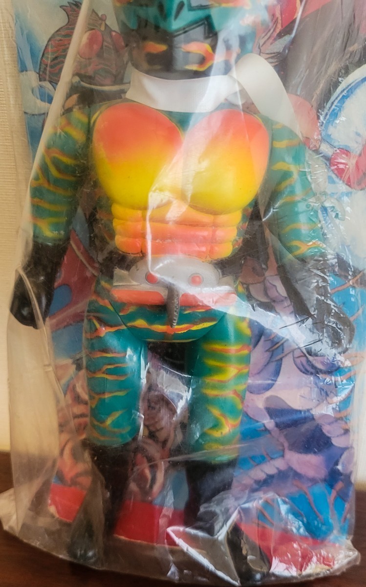 当時物 稀少 ヘッダー付 旧バンダイ 仮面ライダー アマゾン ヒーロー 