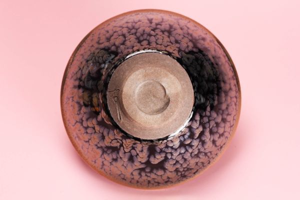 福森守比古 油滴天目茶碗 共箱 共布 栞 茶道具 本物保証 【公式通販】