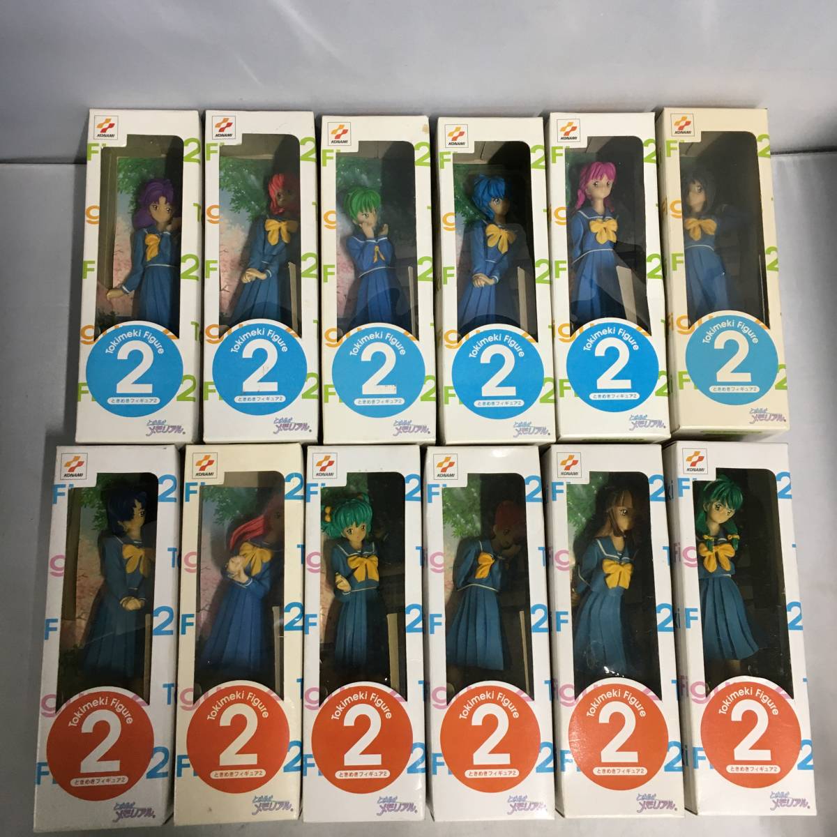 ときめきメモリアル『ときめきフィギュア』1/8スケール 12体セット まとめ売り ○未開封 ときめきメモリアル ときめきフィギュア2 12体セット [藤崎