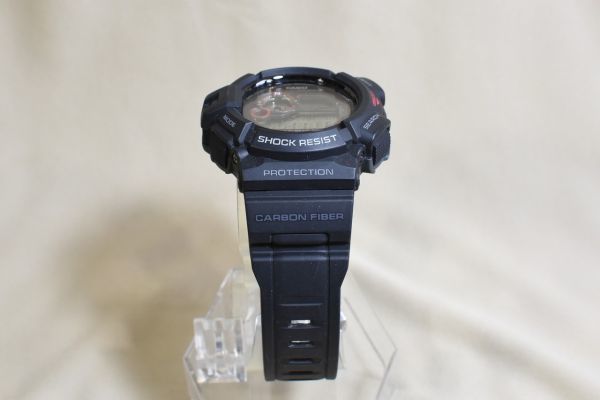 ◆G－SHOCK　GW-9300-1JF　マッドマン　電波時計　タフソーラー　中古品◆