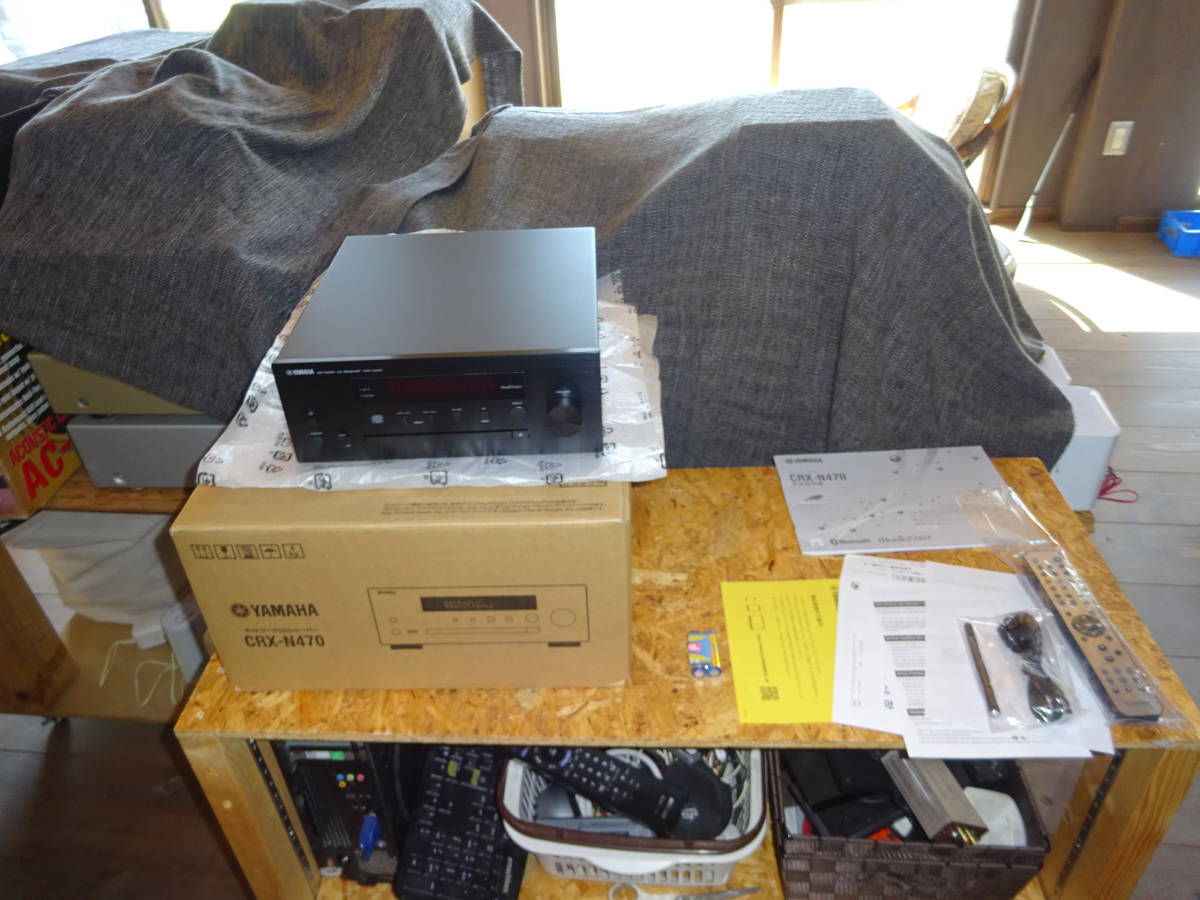 YAMAHA CRX-N470 ネットワークCDレシーバー 付属品完備 極美品