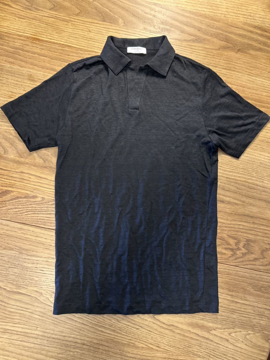  100円スタート 2.8万 Gran Sasso グランサッソ リネンポロシャツ サイズ46 検バーニーズザノーネクルチアーニ(Mサイズ)｜売買されたオークション情報、yahooの商品情報をアーカイブ公開 - オーク 男性用