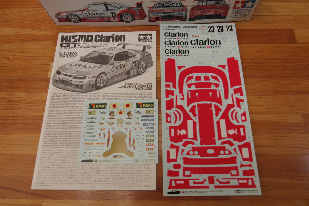 TAMIYA 1/24 NISMO Clarion GT-R LM R33 
