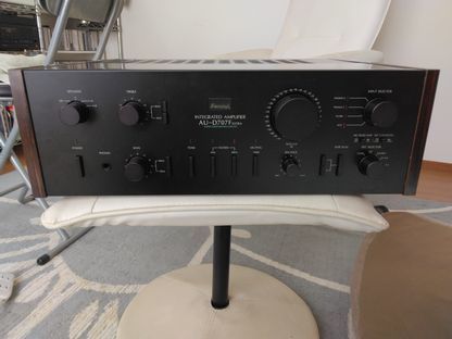 SANSUI プリメインアンプ AU-D707F EXTRA 簡易動作確認済 少々難あり
