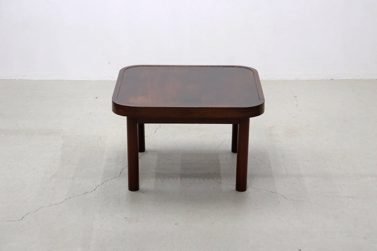 木象嵌 スクエア サイドテーブル ヴィンテージ 木象嵌 スクエア サイド