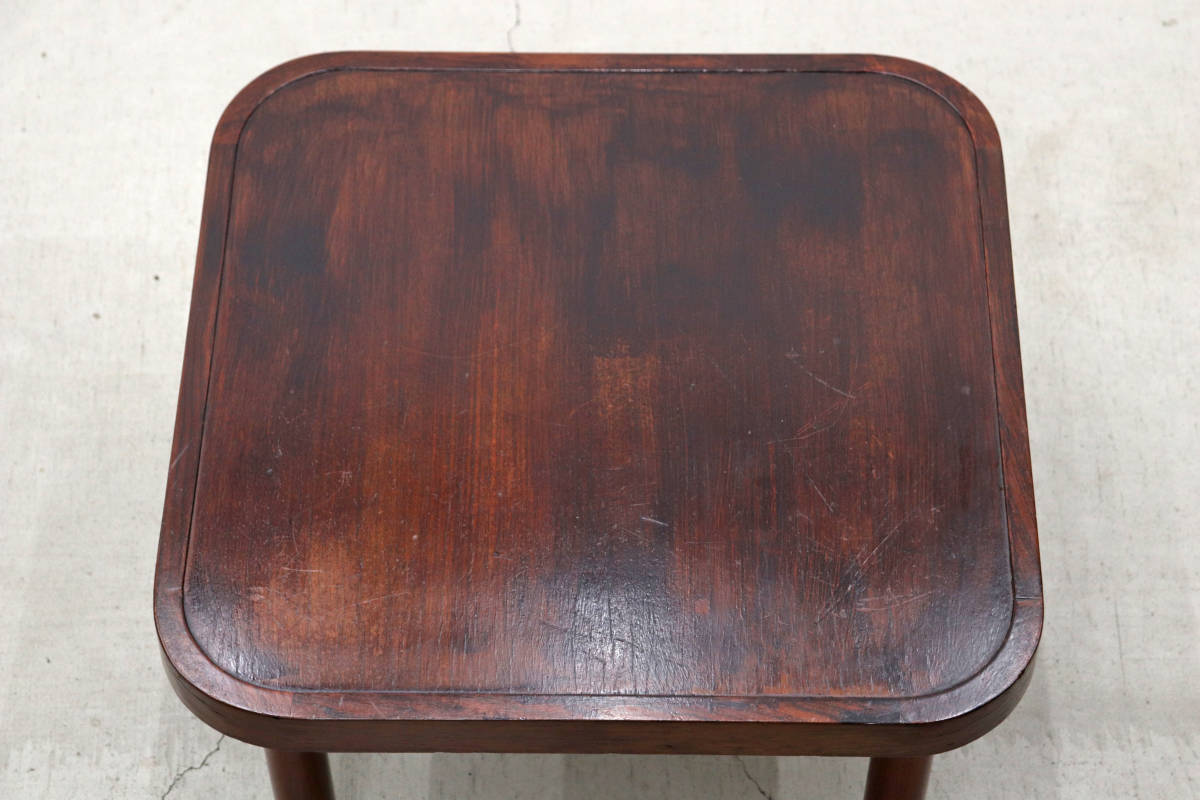 木象嵌 スクエア サイドテーブル ヴィンテージ 木象嵌 スクエア サイド