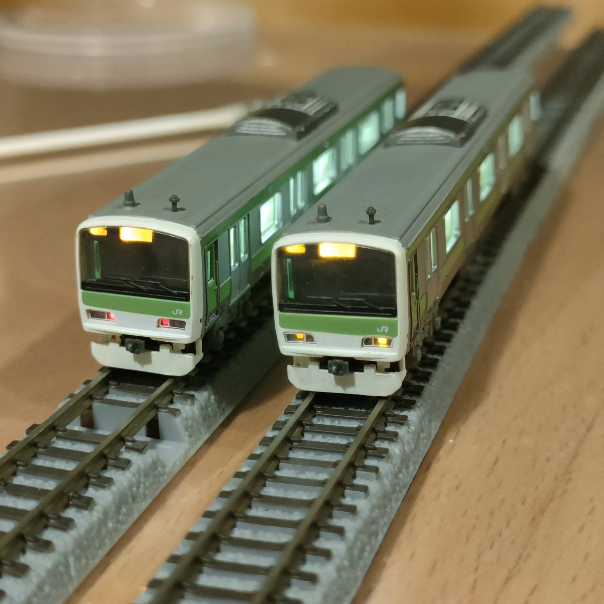 【ジャンク】東京マルイ PROZ E231-500 通勤形（山手線）7両基本セット 1/220 完成品Zゲージ車両③