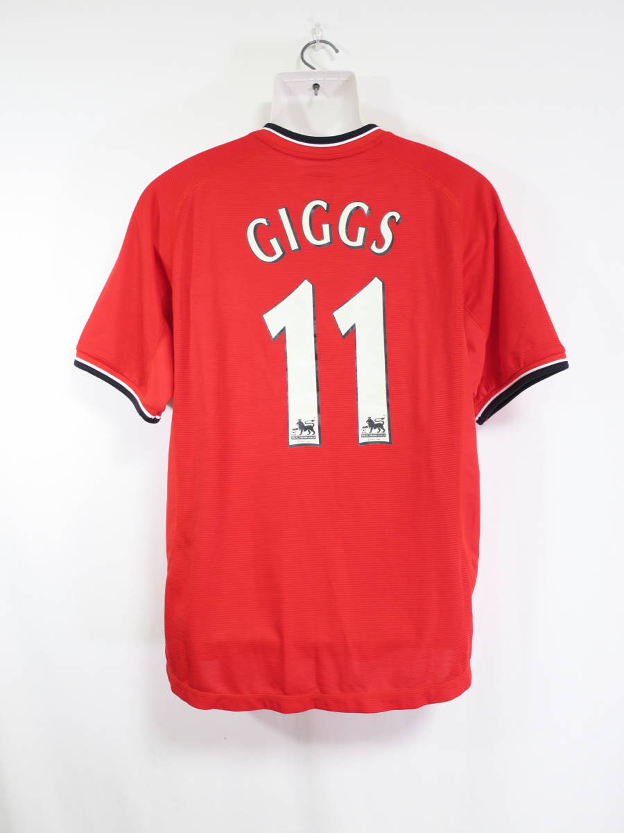 マンチェスター・ユナイテッド #11 GIGGS ギグス 00/02 ホーム ユニフォーム M アンブロ UMBRO マンU Manchester United サッカー シャツ
