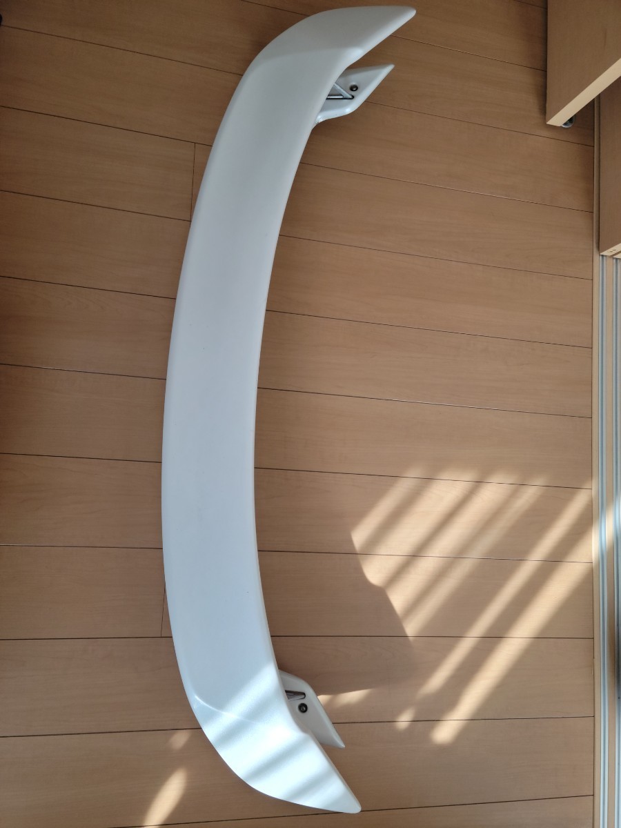 マツスピウイング　ホワイト　　白　25D RX8 SE3P マツダスピード 可変 リア ウイング スポイラー マツスピ MAZDASPEED