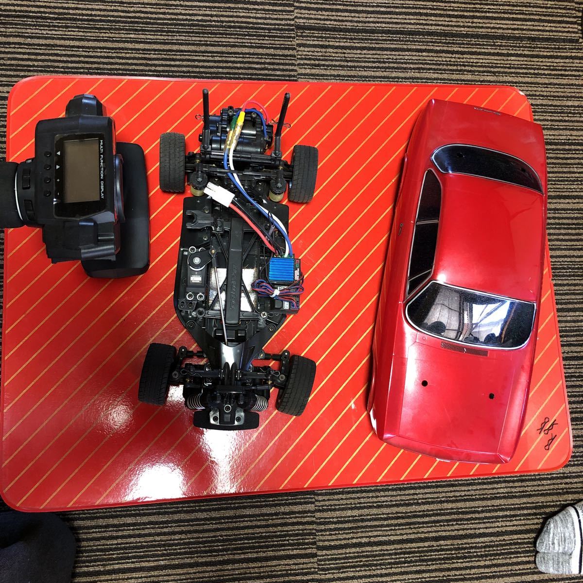 タミヤ アルファロメオラジオメカ付き中古現状