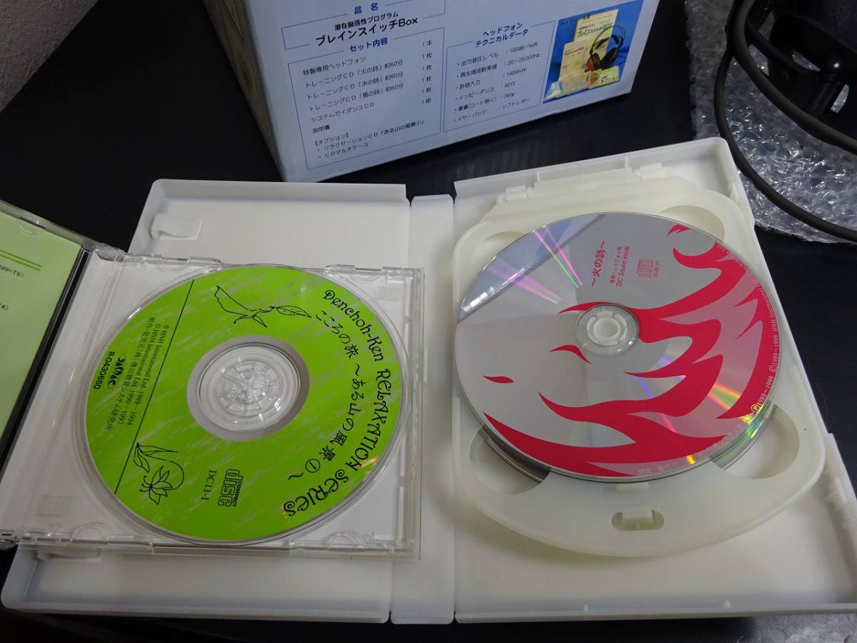 中古現状品 傳田聴覚システム研究所 ブレインスイッチBOX 潜在脳活性