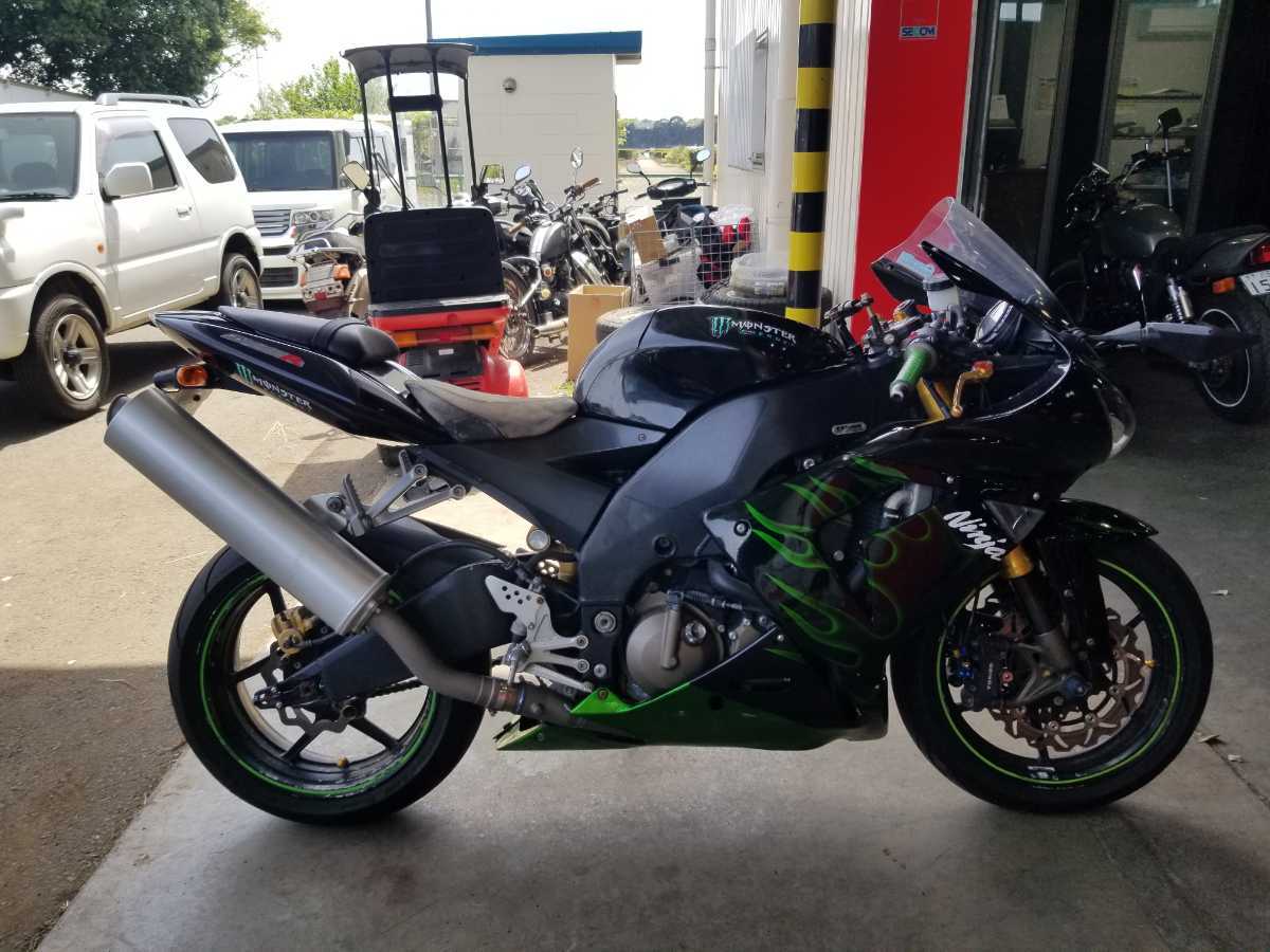 格安 ZX-10R 35331km 平成17年式 ZXT00C セル始動