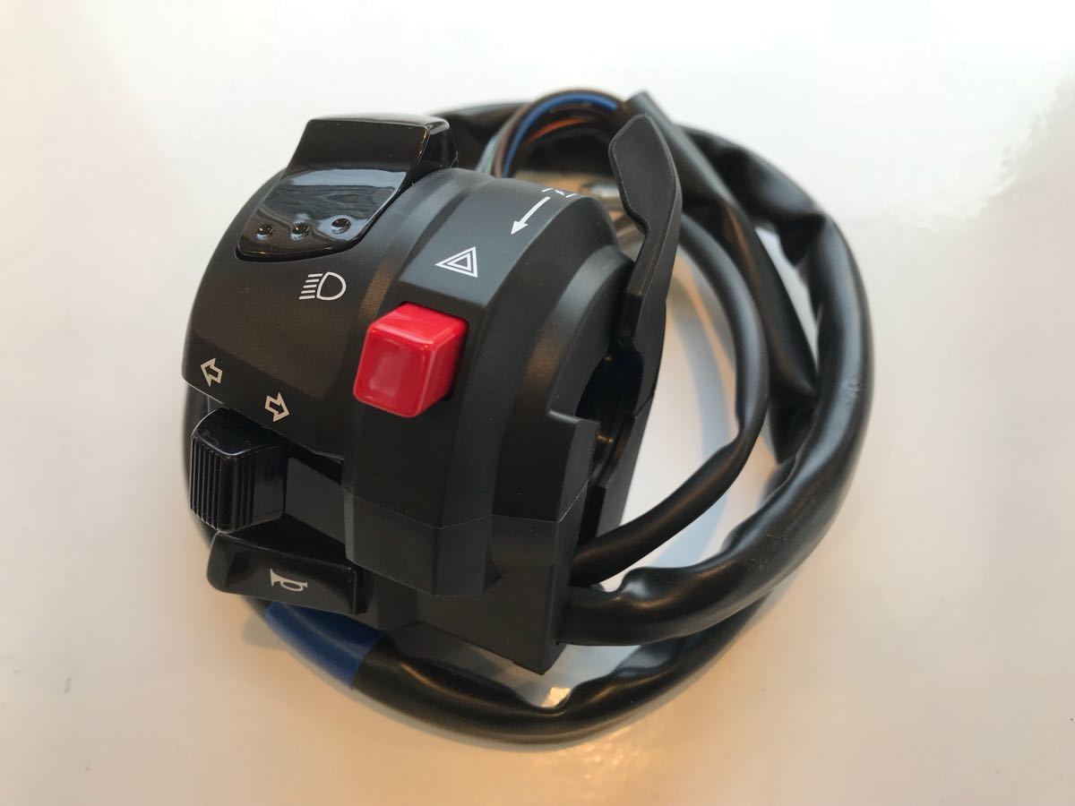 GSX1300R用ハザード&パッシング付き左ハンドルスイッチ