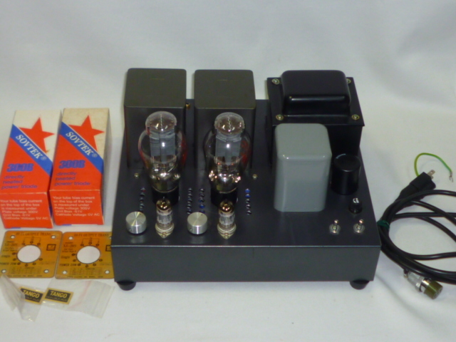 300B 真空管アンプ シングル CDR-5⁄MS-250⁄MC-5-250搭載 LEADシャーシ