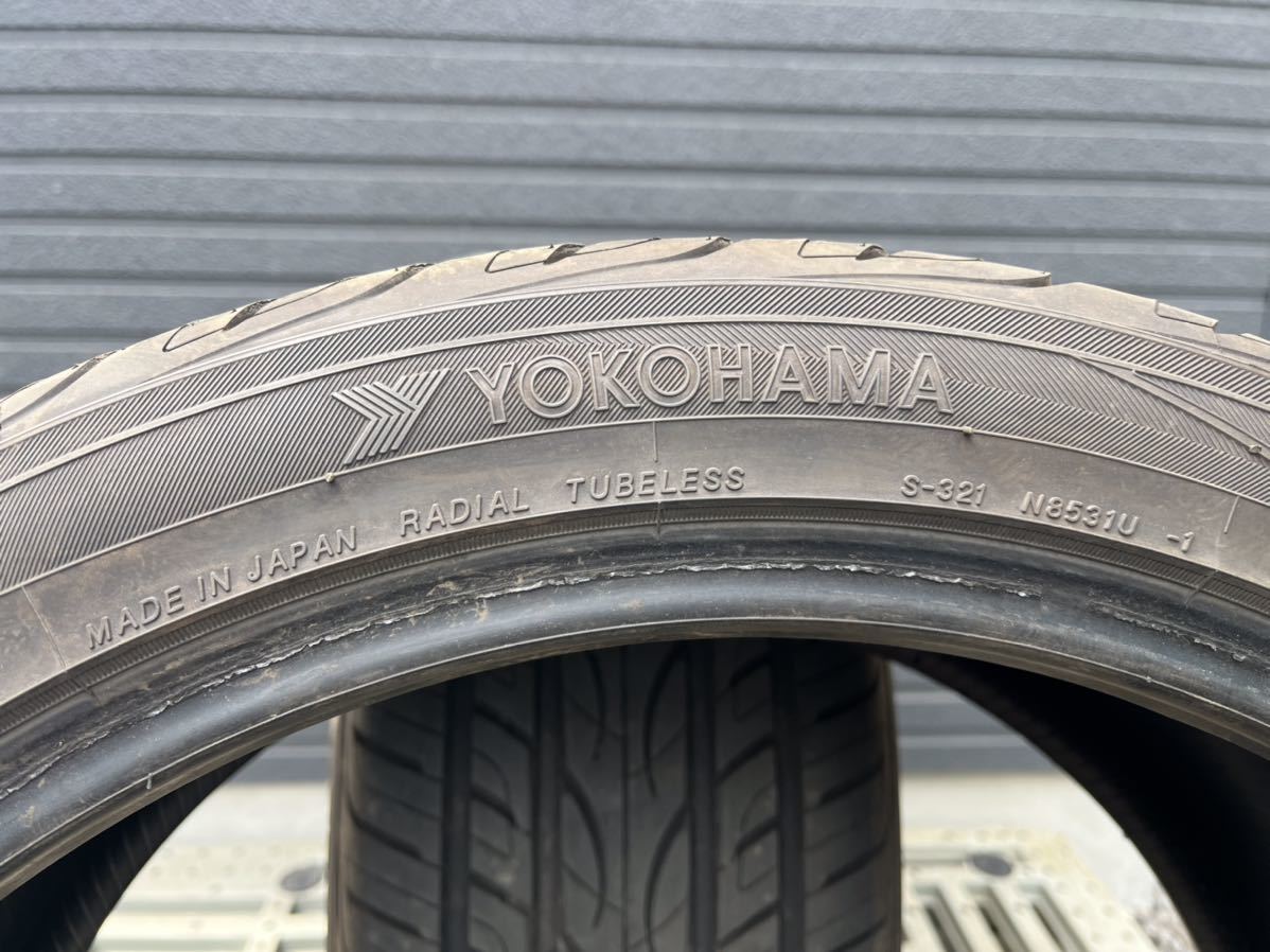 0 XL BSW ヨコハマタイヤ 99W 99Y T405 中古 245/40R20 YOKOHAMA AVID