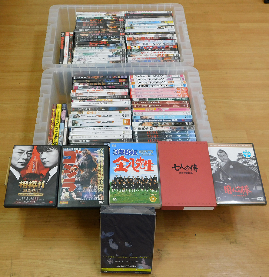 処分品 邦画/映画/ドラマ DVD約80枚まとめ売り大量セット/金八先生
