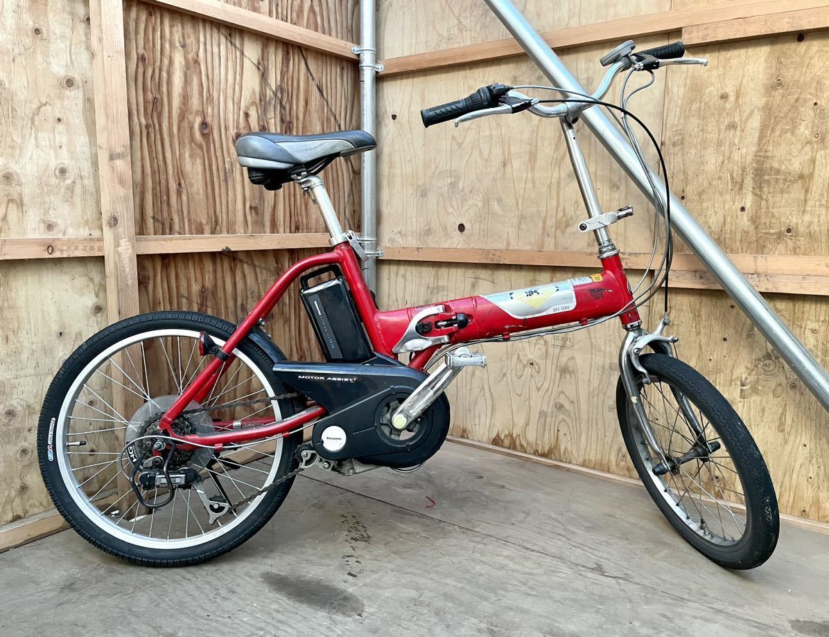 Panasonic off time 6.6Ah 電動自転車中古