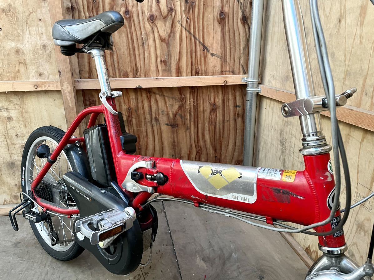 Panasonic off time 6.6Ah 電動自転車中古