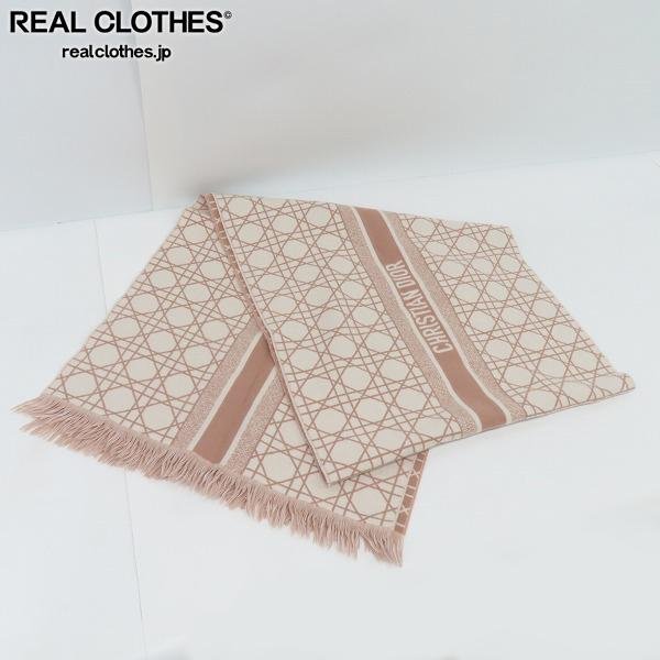 【JPタグ】Christian Dior/クリスチャンディオール カシミヤ混 ブランケット /000