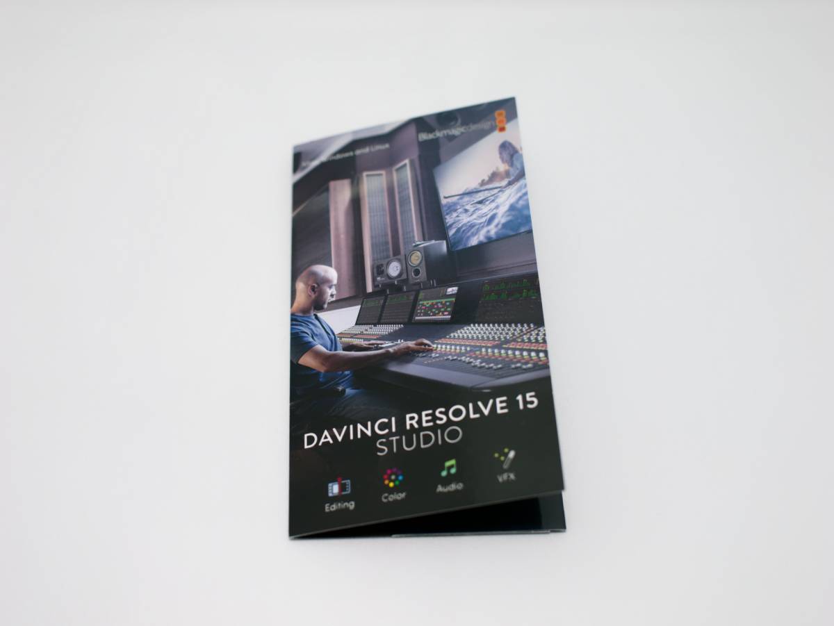 Davinci Resolve Studio 15 正規版 Resolve Blackmagic Studio Review