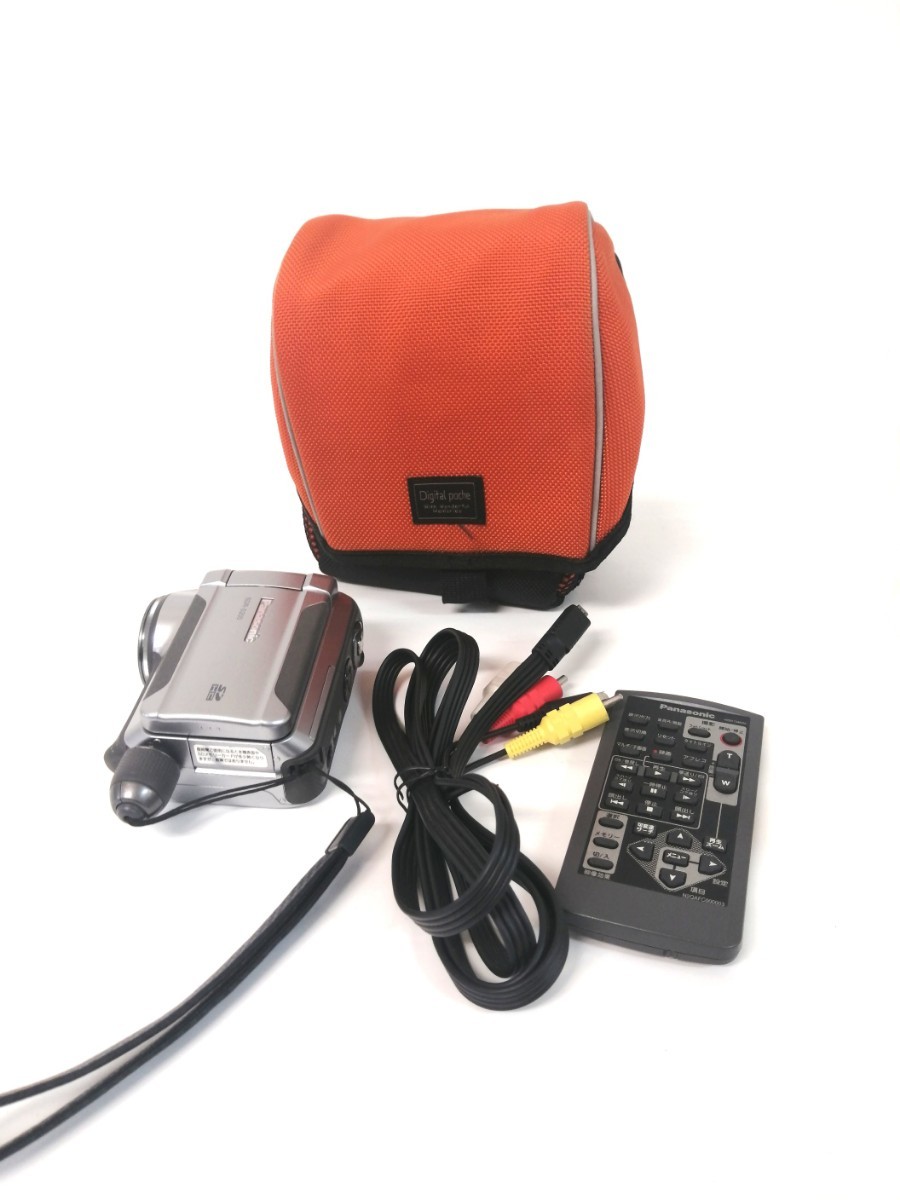 動作確認済み Panasonic SDR-S200 ビデオカメラ 本体と付属品 SDR-S200