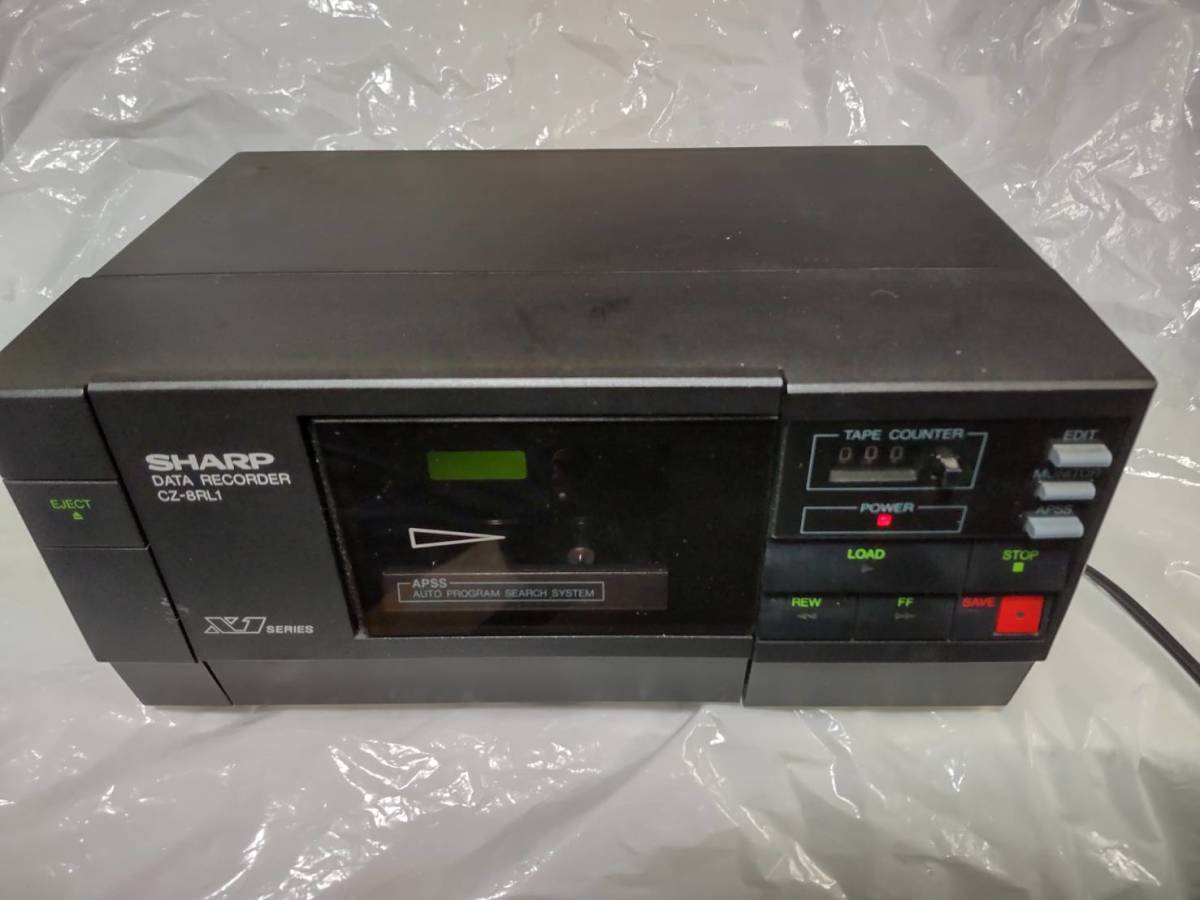 ☆ジャンク品☆データレコーダー X1シリーズ CZ-8RL1 SHARP シャープ