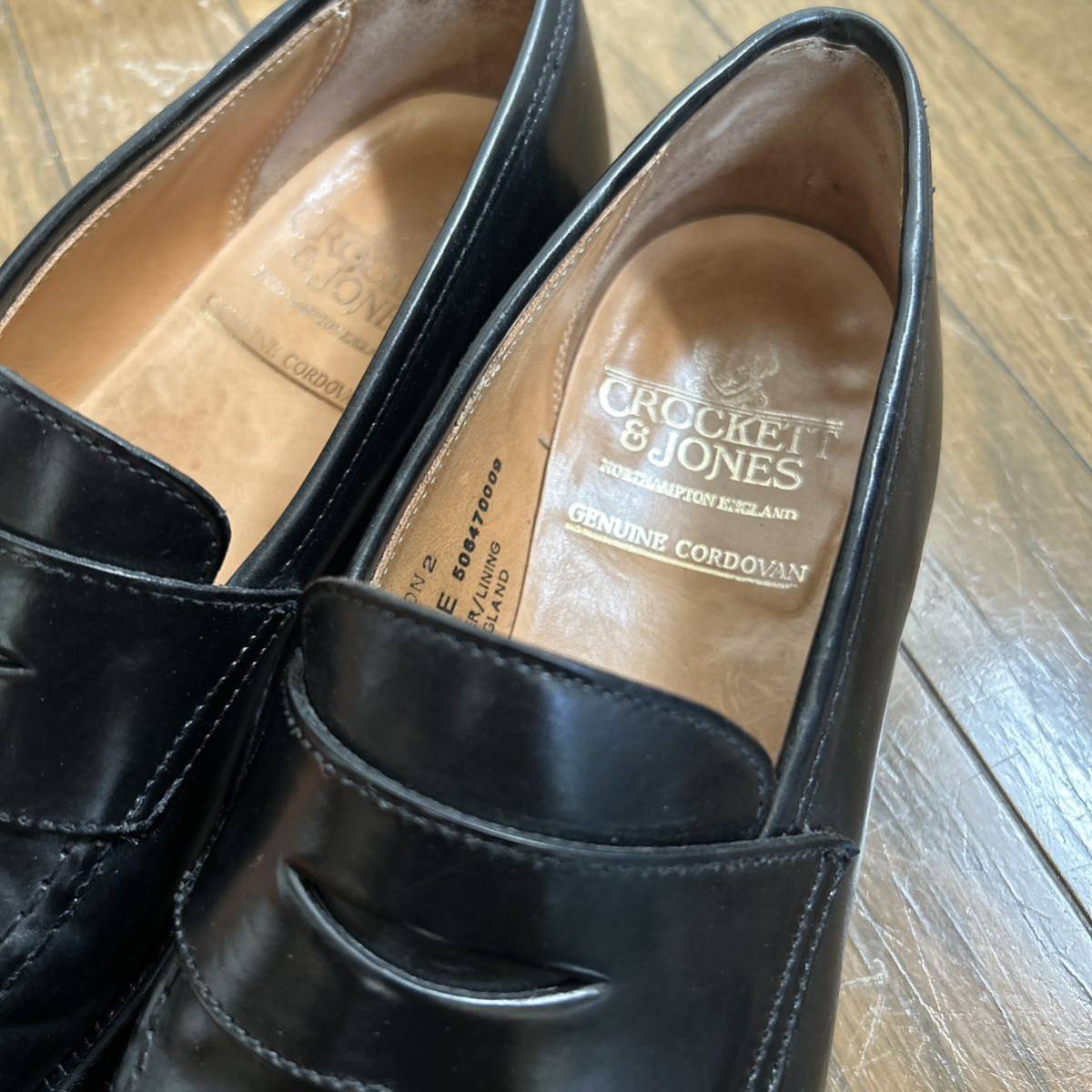 CROCKETT&JONES クロケットアンドジョーンズ コードバン ローファー 