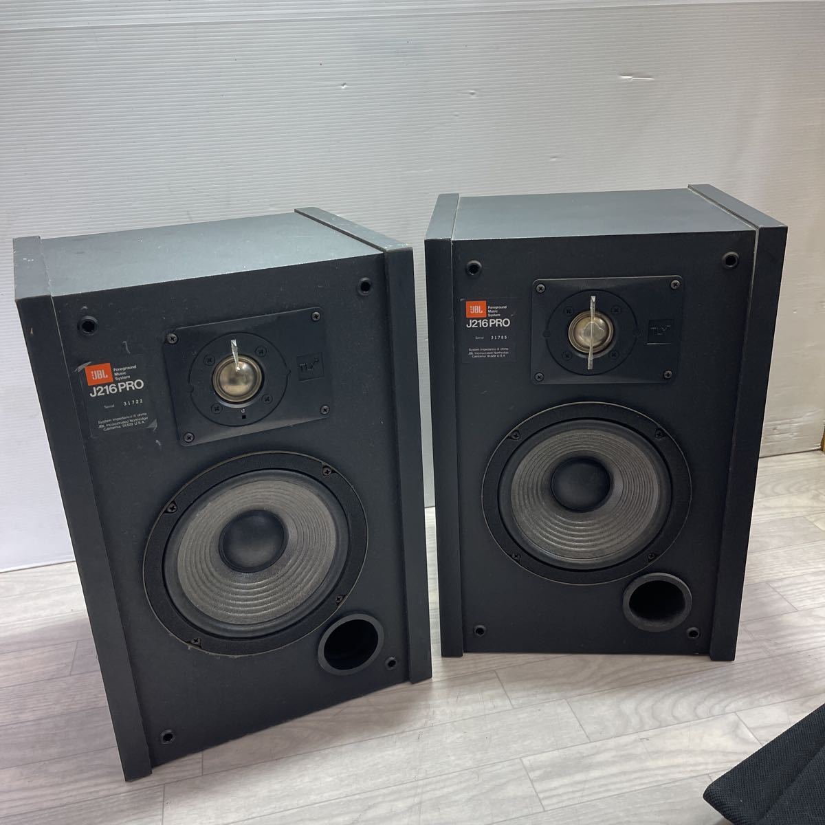 JBL ジェイビーエル ペア スピーカー L88M 2way ブックシェルフ型 ト長