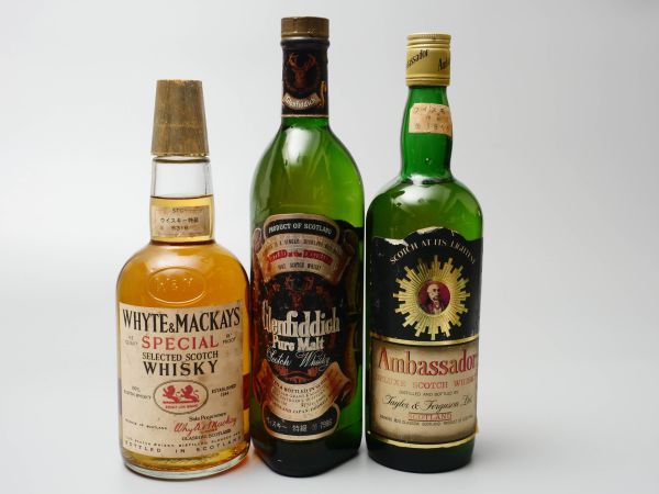 A451. 未開栓古酒 WHYTE&MACKAY SPECIAL・Glenfiddich Pure Malt