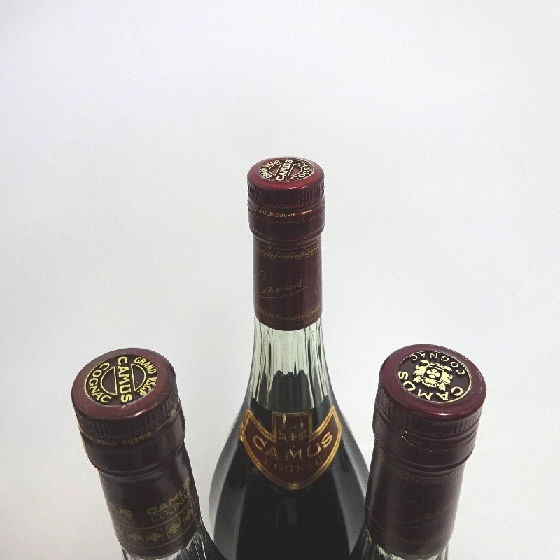 ブランデー カミュ グランド VSOP コニャック 3本セット 700/1000ml