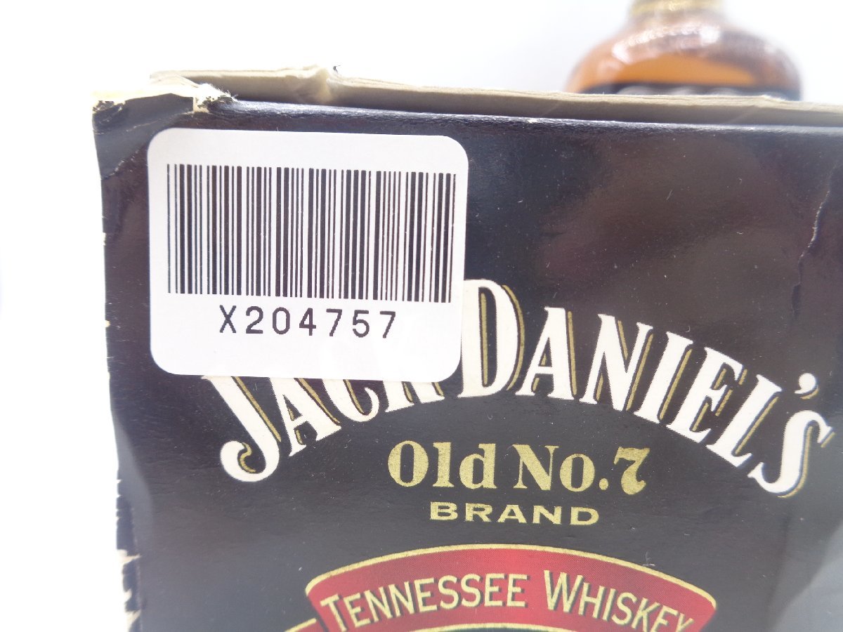 ジャックダニエル : Old No.7 オールド ブラック ダニエル Daniel's