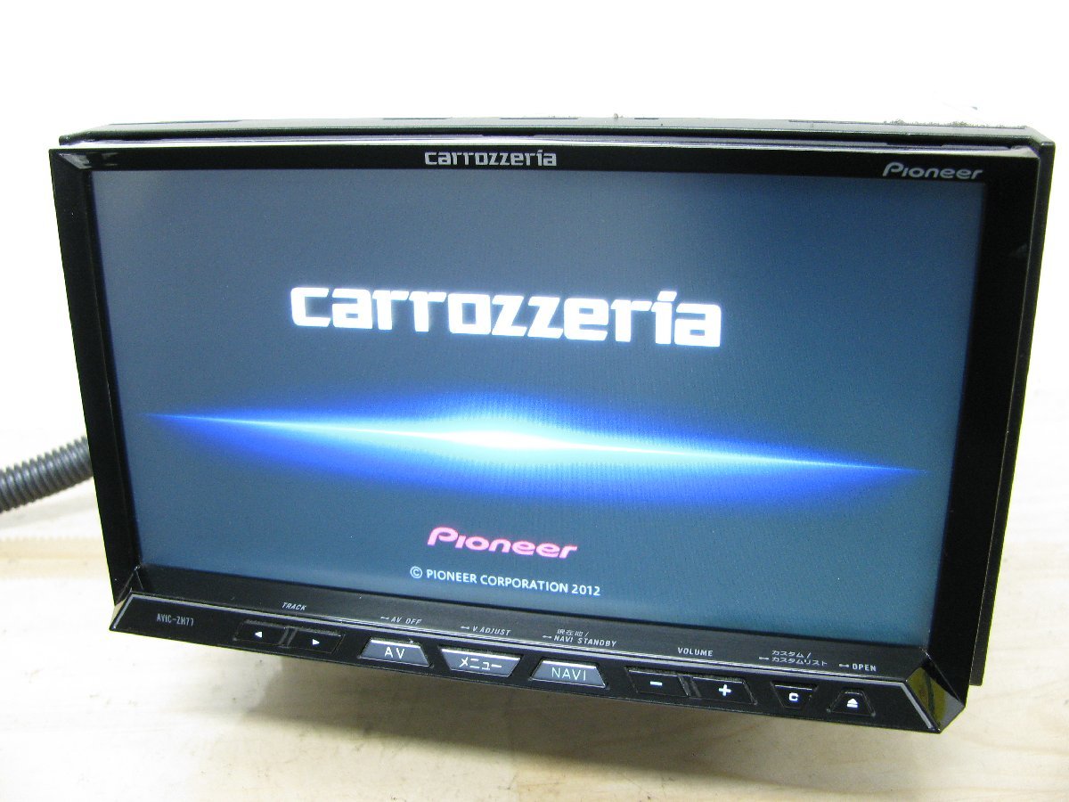 105460-B]カロッツェリア HDDナビ サイバーナビ AVIC-ZH77 2012年