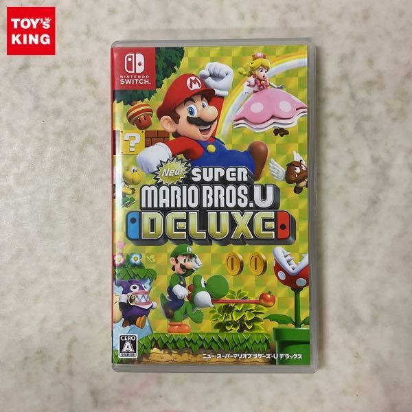 1円〜 Nintendo Switch New スーパーマリオブラザーズ U デラックス