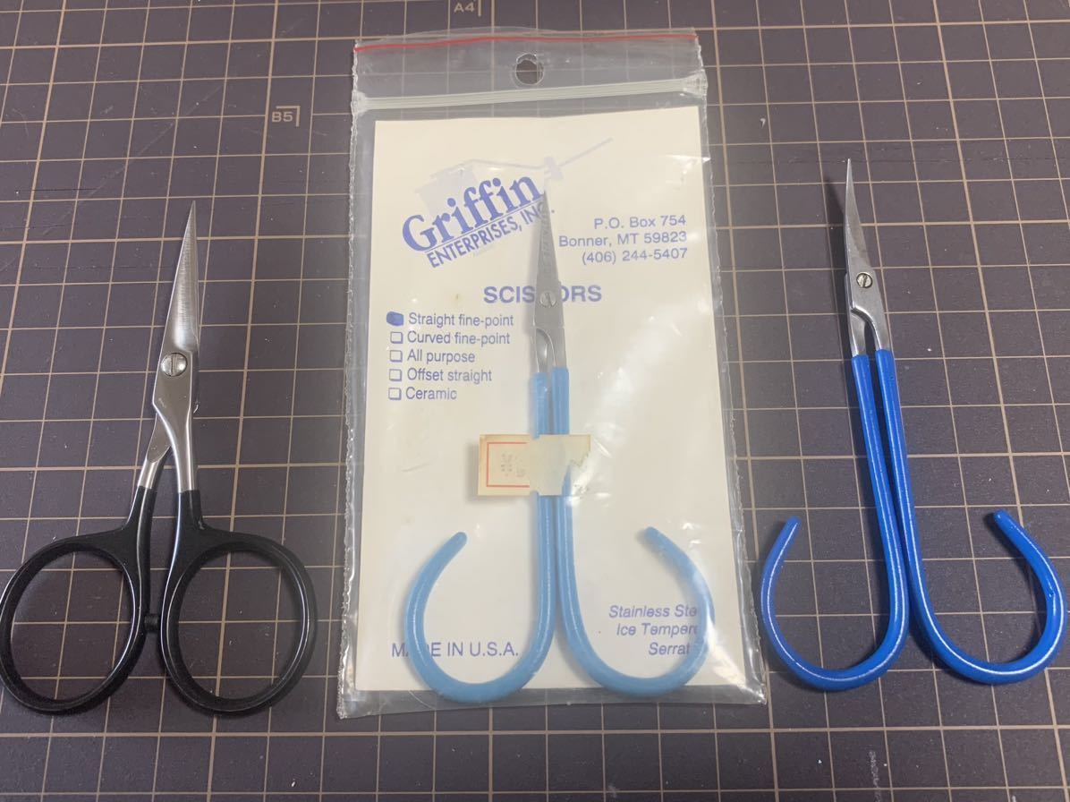 シザーズ　三点セット　TIEMCO Griffin ANVIL