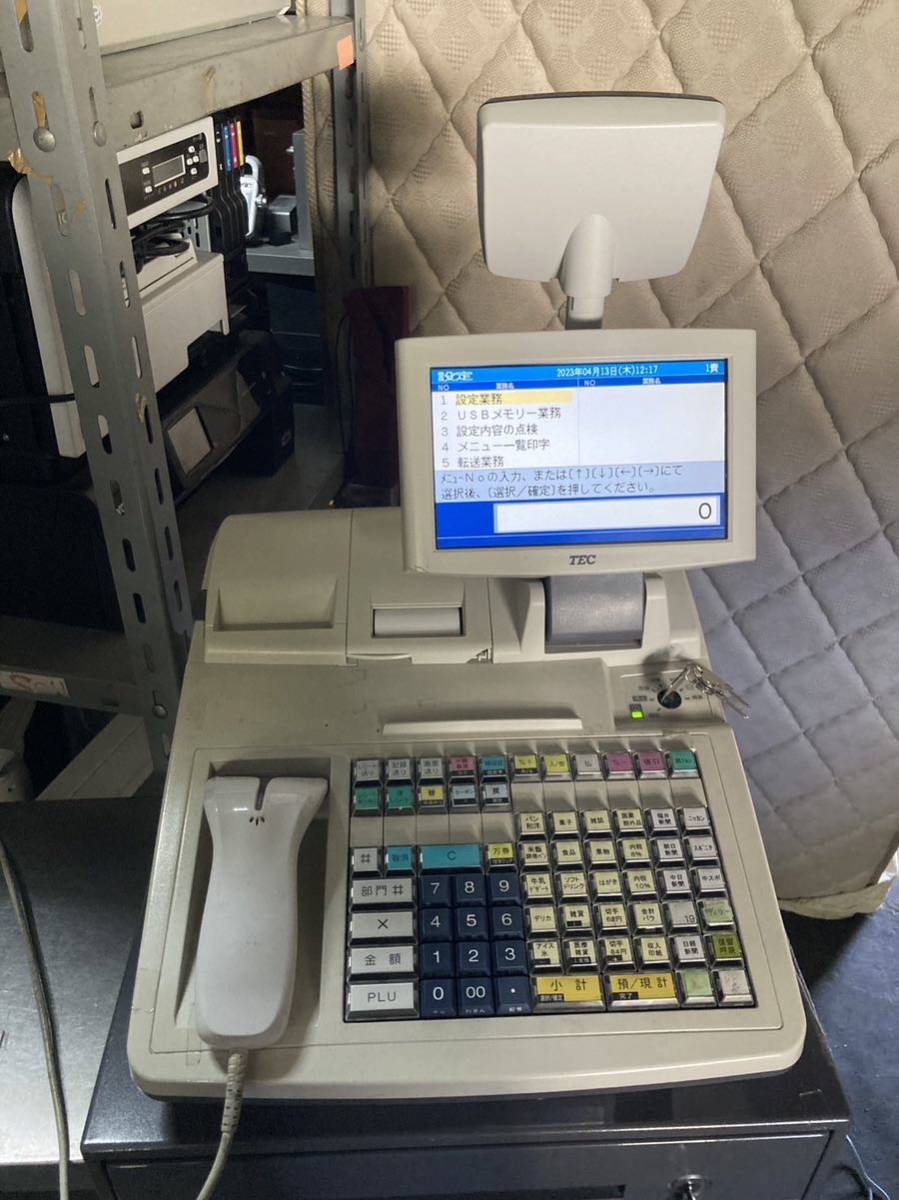 ② TEC 東芝テック 電子レジスター MA-2055 2014年製 ジャンク