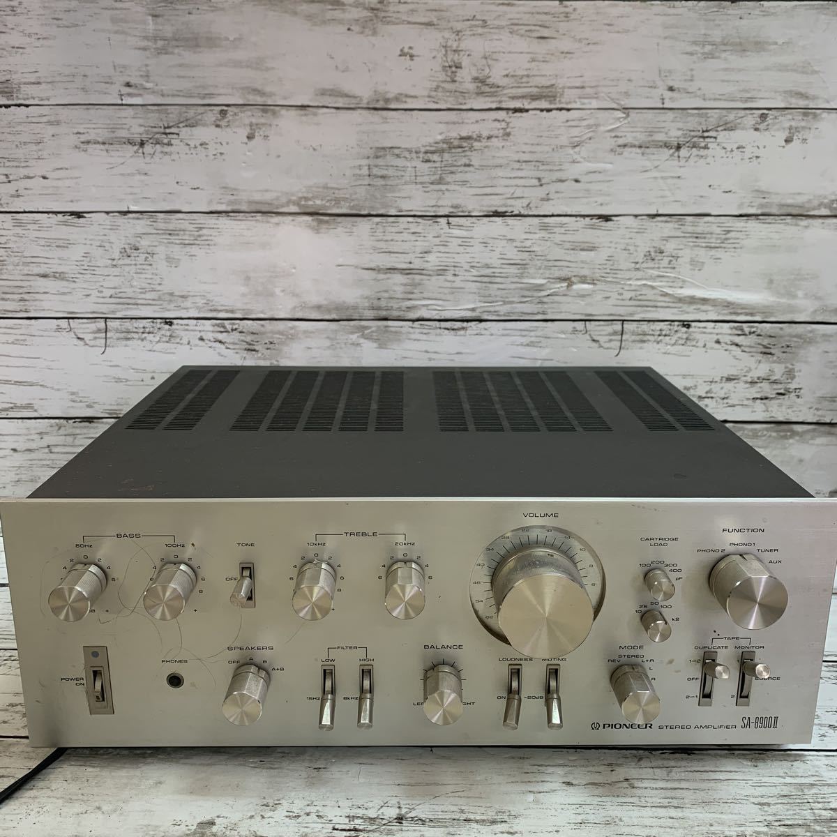 パイオニア プリメインアンプ PIONEER SA-8900 Pioneer SA-8900II