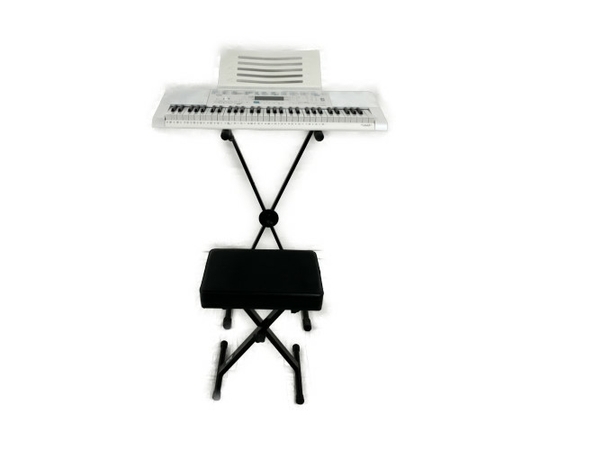 カシオ 光ナビゲーションキーボード 61鍵盤 LK-113 スタンド、チェア